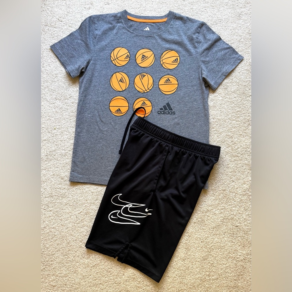 NIKE/ADIDAS BOYS MATCHING OUTFIT